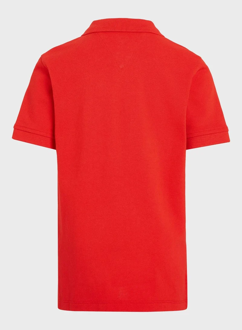 TOMMY HILFIGER Youth Logo Polo