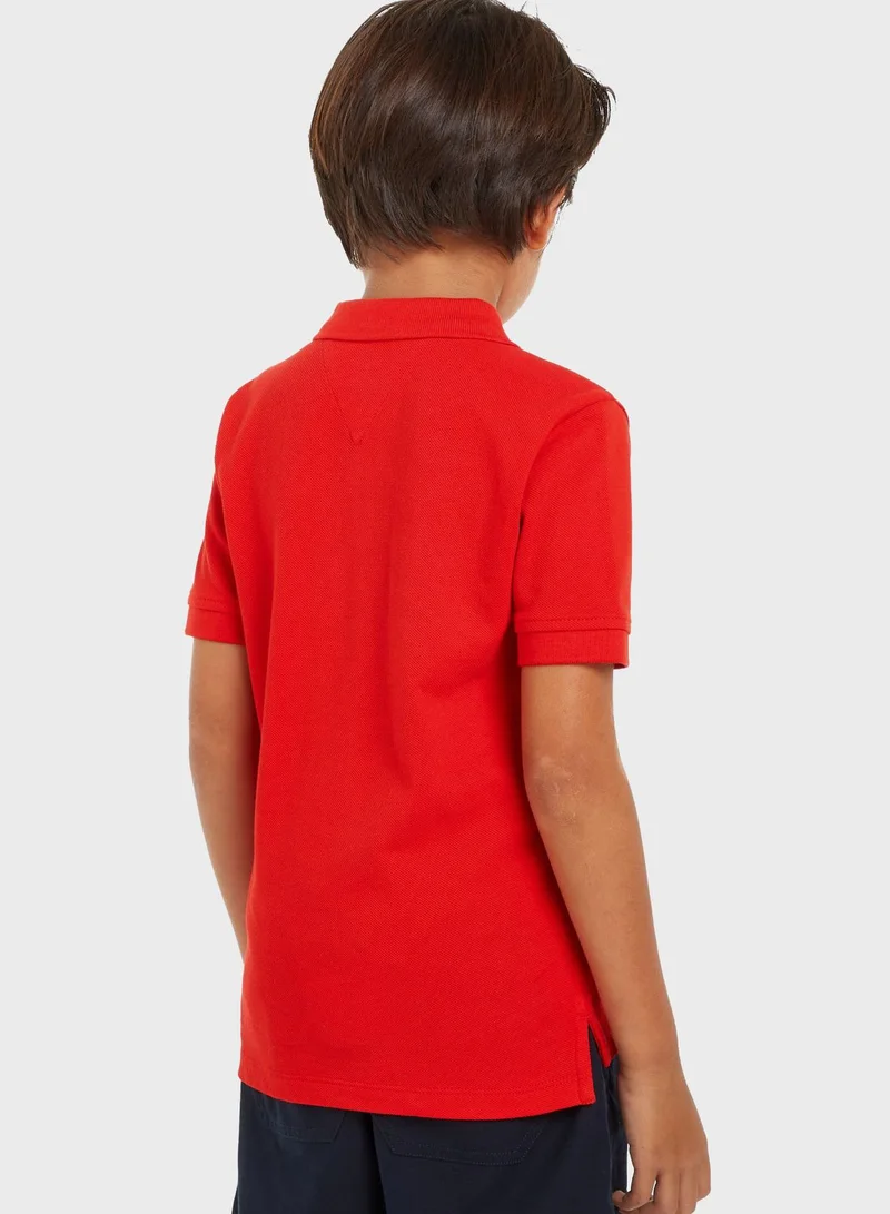 TOMMY HILFIGER Youth Logo Polo