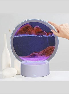 Flowing Sand Painting Dynamic 3D Sand Pictures for Rotating Kinetic Sand Glass Set Desk Decoration Flowing Sea and Sand Landscape Frame Relaxing (Red) - pzsku/ZBFDD4E52F3EBA9B15C42Z/45/_/1737030051/4b9f8efd-16c5-4207-bca9-c3e547343a1a