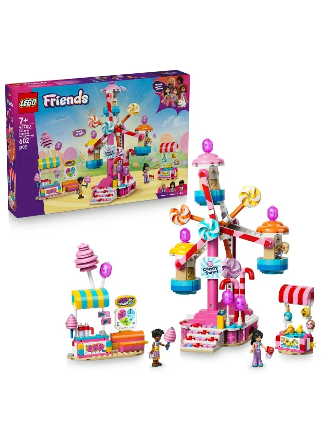 Lego Friends Candy & Cupcake Ferris Wheel Building Toy 42700 (Age 7+, 602 Pieces)