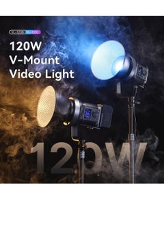 Ulanzi VL-120C 120W RGB V-Mount COB Video Light  - Image 4