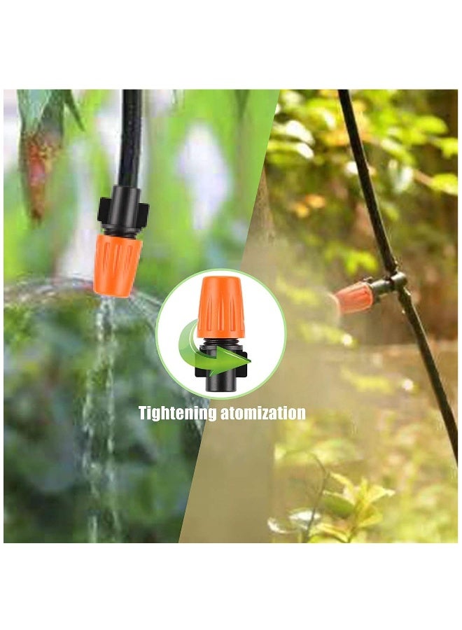 Generic Automatic Garden Irrigation System - 164FT Drip Irrigation Kit with 200 Pack 1/4" Blank Distribution Tubing for Efficient Watering in Gardens, Patios, Greenhouses, Flower Beds, and Lawns. - Image 3