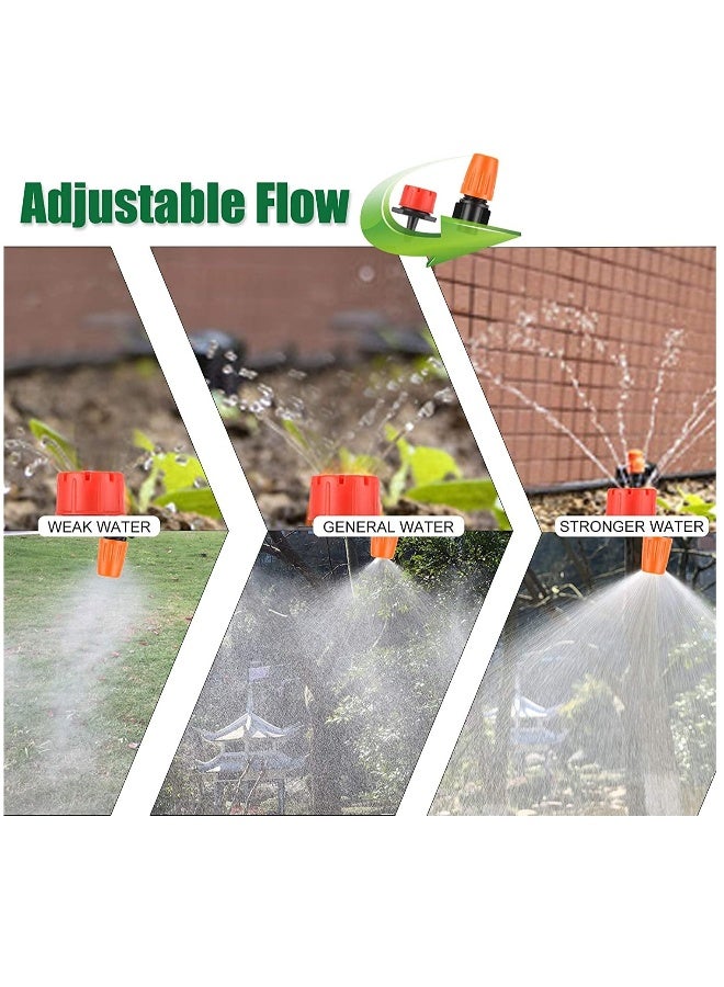 Generic Automatic Garden Irrigation System - 164FT Drip Irrigation Kit with 200 Pack 1/4" Blank Distribution Tubing for Efficient Watering in Gardens, Patios, Greenhouses, Flower Beds, and Lawns. - Image 5