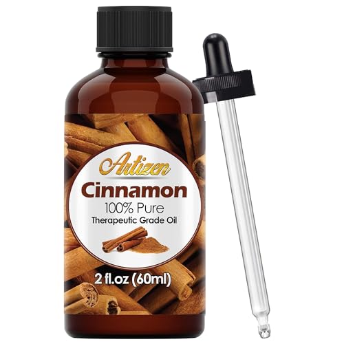 Artizen Cinnamon Essential Oil - 30ml (1 Fluid Ounce) - Aromatherapy & Candle Fragrance Oil - Image 1