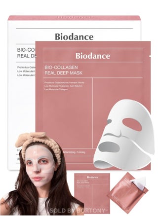 BIODANCE Bio-Collagen Real Deep Mask Hydrating Overnight Mask Pore Minimizing Elasticity Improvement 4Pcs - pzsku/ZBFDD743C67F6E483E647Z/45/_/1740138348/e5c0f233-6f5c-413e-aeab-bb299734e792