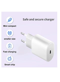 ELTRAZONE logo fast charging 20W PD3.0 portable power adapter EU US PD 20W USB C wall charger for iphone 14 pro max charger  - Image 2