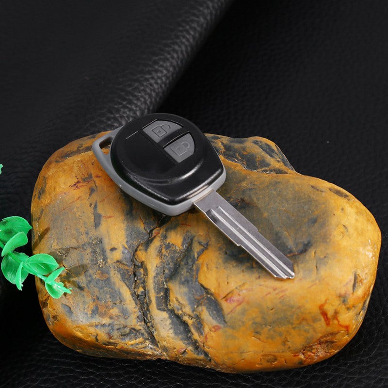 Remote Key Shell: 2 Buttons Durable Rust-Proof Replacement Key Case - Easy Component Transfer Car Key Shell for Suzuki Vitara Swift Owners - Image 5
