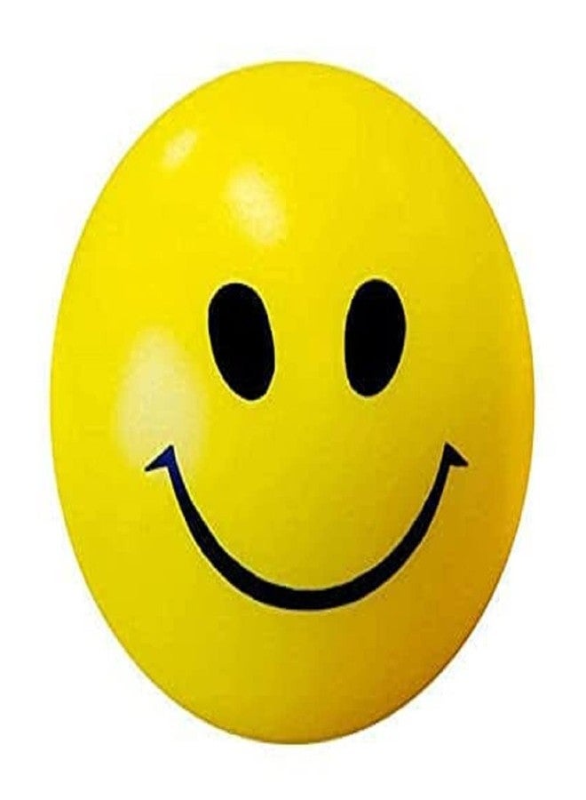Trade Globe Smiley Soft Balls Cute Funny Yellow Emoji Happy Smiley Face Squeeze Sponge Balls Perfect for Relieving Stress, Smiley Ball - Pack of 6 - Image 4