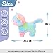 Hopearl Walking Cat Interactive Electronic Pet Singing Kitty Toy Remote Control Leash Animated Musical Kitten Miaow Wagging Tail Touch Recognition Gifts for Toddlers Birthday Rainbow 105 - Image 4