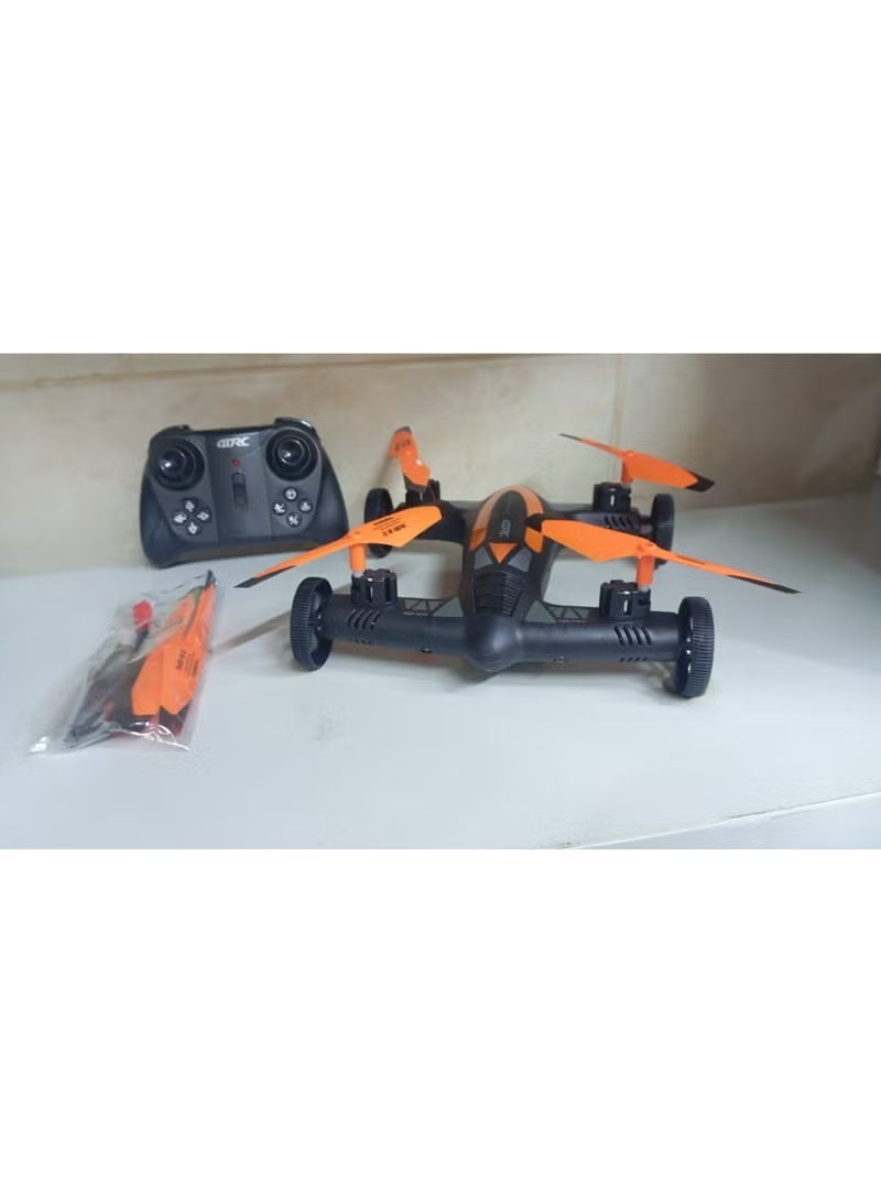 Falcon 2 In 1 Flying & Remote Control Car Toy With 1 Battery – Dual Mode Land & Air Vehicle With One-Key Takeoff, Return & Altitude Hold - Image 5