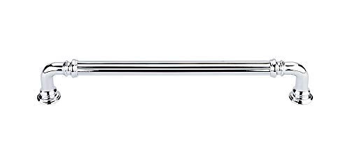 Top Knobs TK324PC Chareau Collection 7" Reeded Pull, Polished Chrome - Image 3
