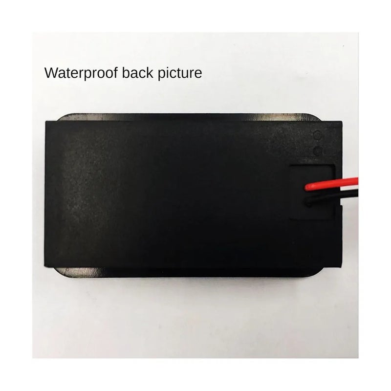 Waterproof Digital Battery Capacitance Tester 7-100V Voltage and Power Display Li-ion Lead Acid Battery Electric Car Motorcycle Battery Monitor Colour Screen (Temperature + Alarm) IPX7 Waterproof - Image 3