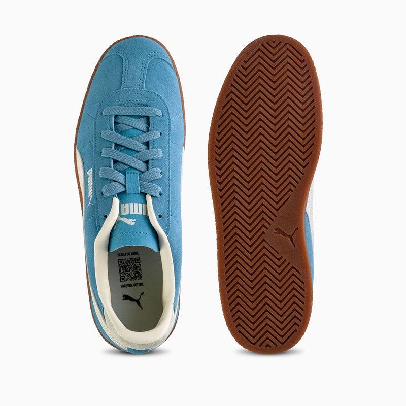 PUMA Club Suede Unisex Blue Sneakers - Image 4