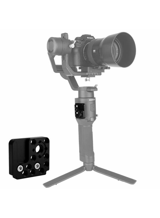 NICEYRIG Mouting Plate for DJI Ronin SC/S, Side Mount with 1/4 ARRI Locating Hole Cold Shoe - 277 - Image 1