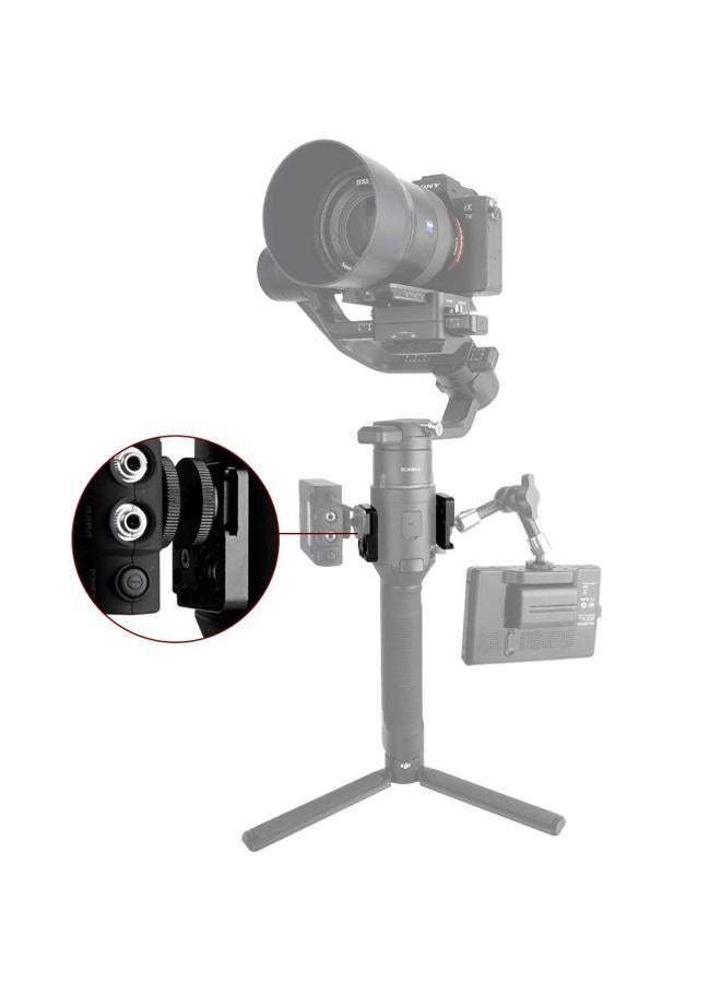 NICEYRIG Mouting Plate for DJI Ronin SC/S, Side Mount with 1/4 ARRI Locating Hole Cold Shoe - 277 - Image 4