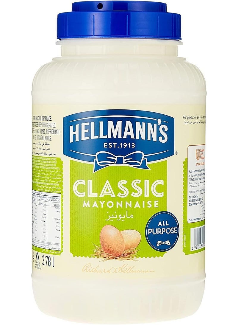 هيلمان مايونيز كلاسيك 3.78 كجم - Image 1