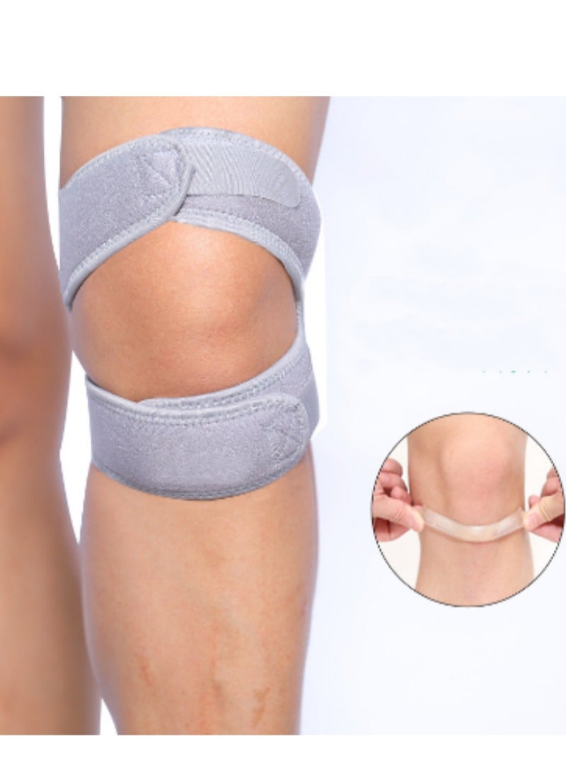 Adjustable Knee Brace Knee Pad Stabilizers With Strap Knee Support For Runining, Basketball, Arthritis, Joint Pain Relief, Injury Recovery - Image 1