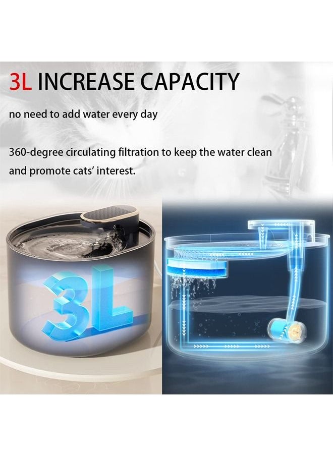 Neostyle Neostyle Cat Water Fountain 3L Smart Silent Pet Dispenser  - Image 3