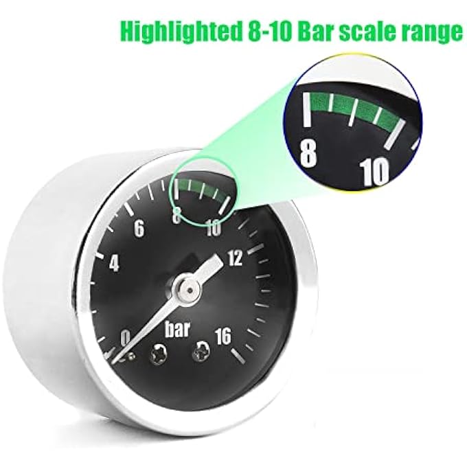 AlloverPower E61 Group Head Pressure Pump Gauge For Espresso Coffee Machine Brew - Image 4