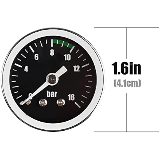 AlloverPower E61 Group Head Pressure Pump Gauge For Espresso Coffee Machine Brew - Image 5
