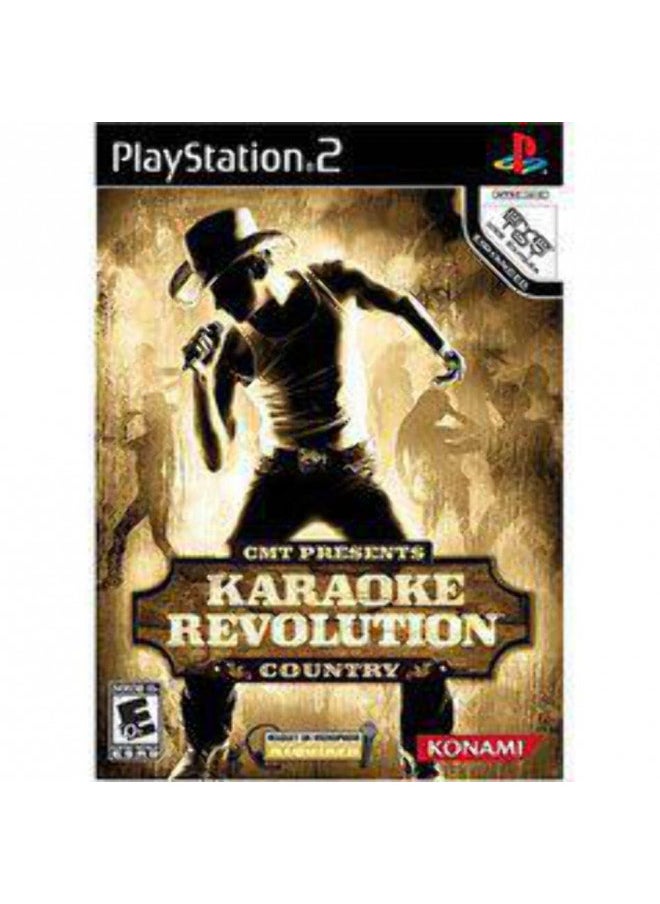 Konami Karaoke Revolution Country - PlayStation 2 