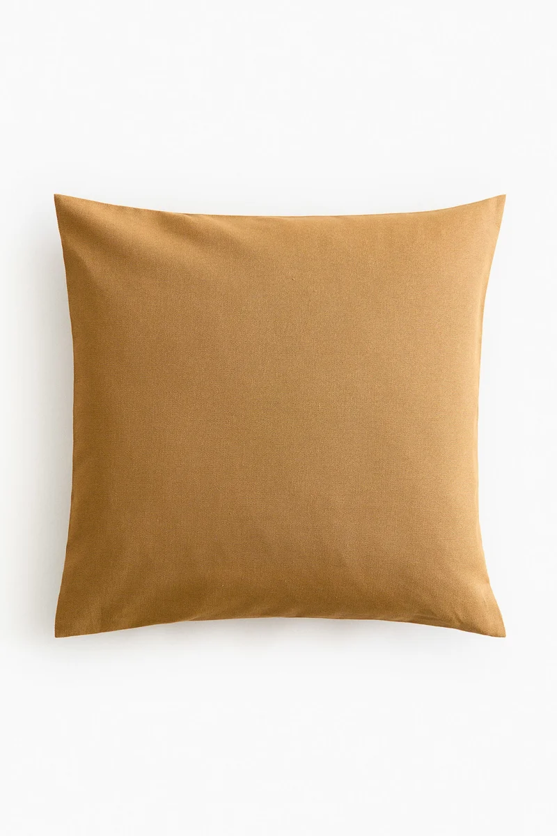 H&M Cotton canvas cushion cover
