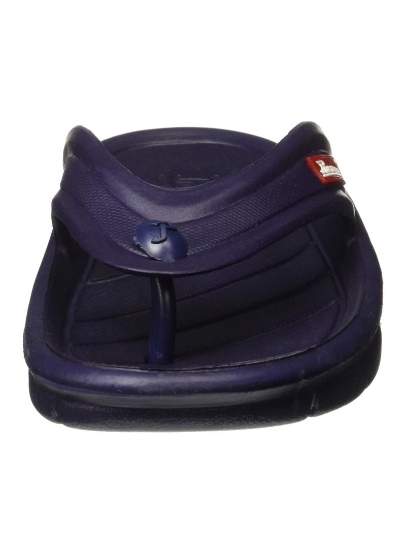 Paragon Men's Flip Flops Men's Slippers footwear 1125 | Navy Blue & Black Shade Colour - Image 3