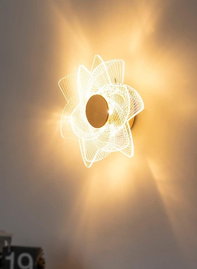 CITRA 250MM Led Gold Modern Ceiling Light for Home and Office Use - Warm White (Round) - Image 4
