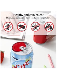 SOLDOUT 5 PCS Beverage Can Lid Sealer Cap Protector For Corbonated Drink Soda Beer (Assorted Color, Pack of 5)  - Image 3