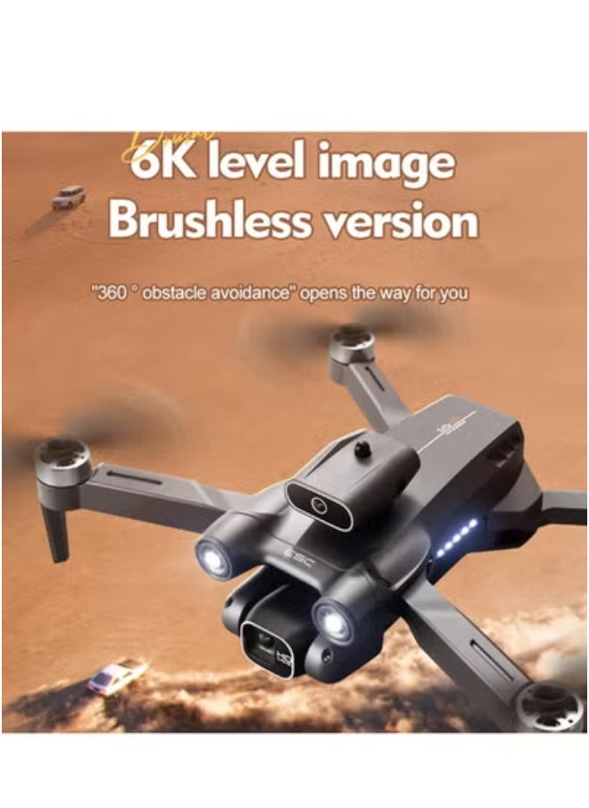 P12 Pro Foldable Drone with Dual 4K Front & 1080P Bottom HD Cameras | 120° Wide-Angle Lens & FPV Live Video Transmission | Gesture & Voice Control for Hands-Free Use | One-Key Takeoff/Landing | Lightweight and Portable Design | Long Battery Life for Extended Flight Time | Ideal for Beginners, Kids, and First-Time Flyers