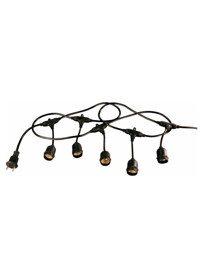 MODI Vintage Warm White LED String Light Set – 10M Cable with 20 Bulb Holders + 20 Edison-Style LED Bulbs – Indoor & Outdoor Decorative Lighting - Image 4