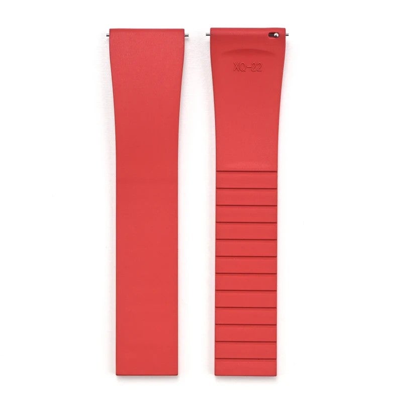 Bluejw Replacement Watch Strap for Cartier – 18mm 19mm 20mm 21mm 22mm FKM Rubber Watch Bands in Multiple Colors - Image 1