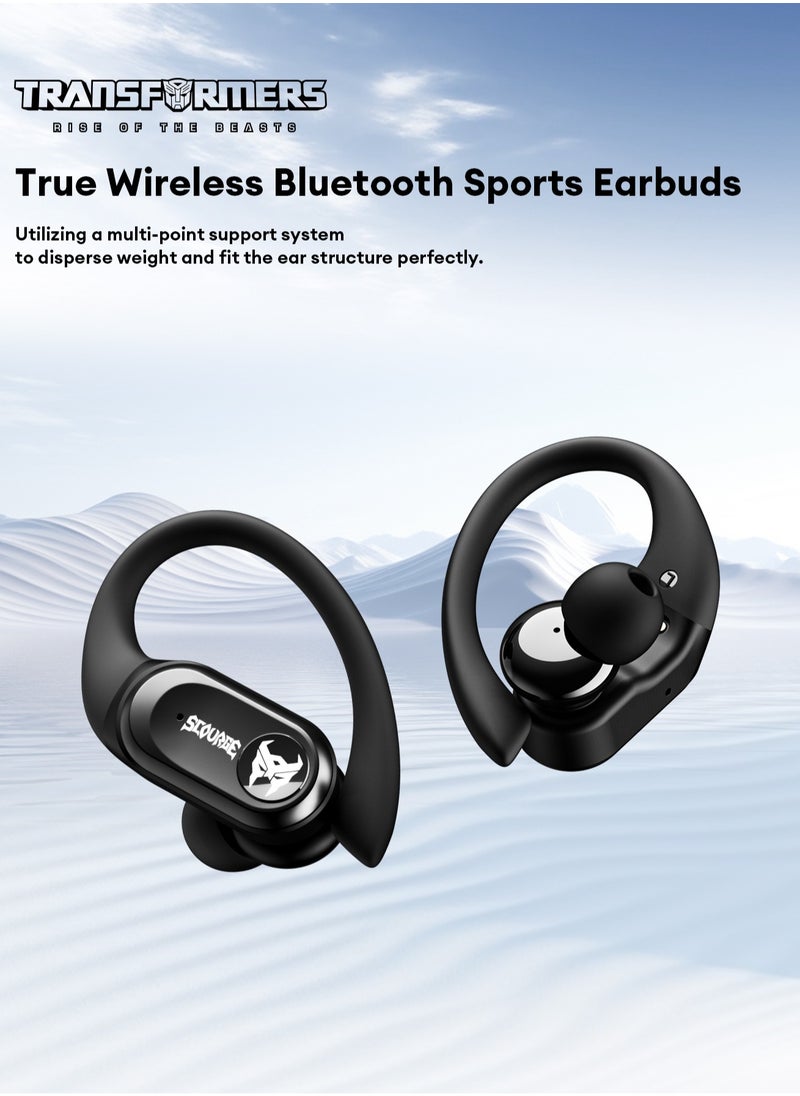 TRANSFORMERS Transformers TF-T26PRO Wireless Bluetooth Headset - Black  - Image 2