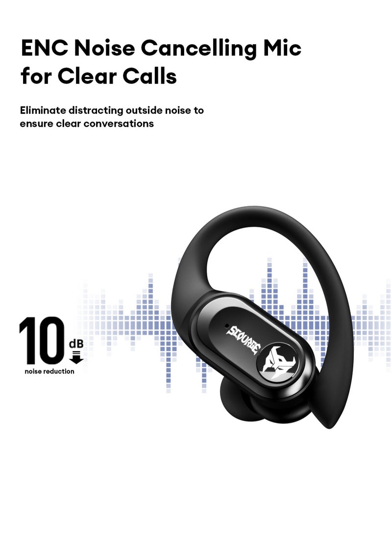 Transformers TF-T26PRO Wireless Bluetooth Headset - Black