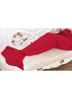 Grab Classy Wool Mermaid Large Blanket (Red, Large) - pzsku/ZBFDEE93166AB2C512FF5Z/45/_/1737806309/3e268361-ae71-4910-b100-9f4e097c3d04