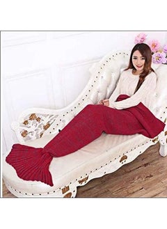 Grab Classy Wool Mermaid Large Blanket (Red, Large) - pzsku/ZBFDEE93166AB2C512FF5Z/45/_/1737806329/026f20a7-4c60-43f4-9b4f-520dba9363e2