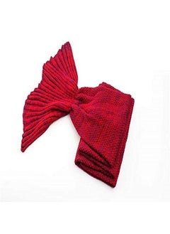 Grab Classy Wool Mermaid Large Blanket (Red, Large) - pzsku/ZBFDEE93166AB2C512FF5Z/45/_/1737806503/0c8e9757-3182-49e3-ae61-521c742f4c5b