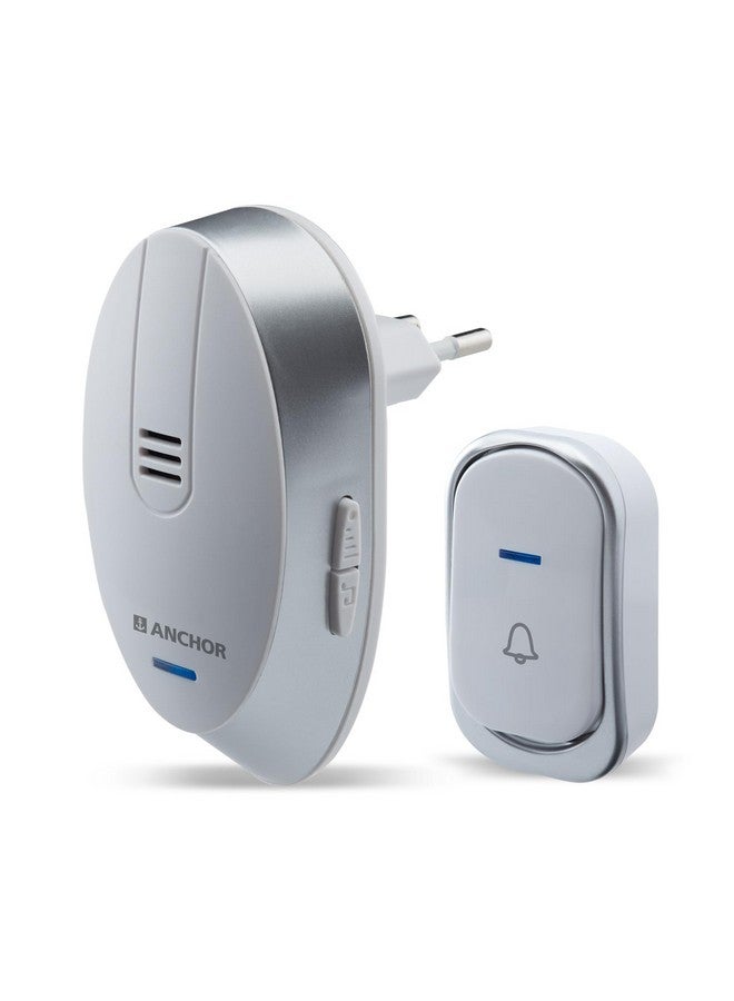 Anchor by Panasonic Wireless Doorbell | 45 Melodies Calling Bell for Home, Office with 120 Meter Operating Range | Door Bell for home (22730) - Image 1
