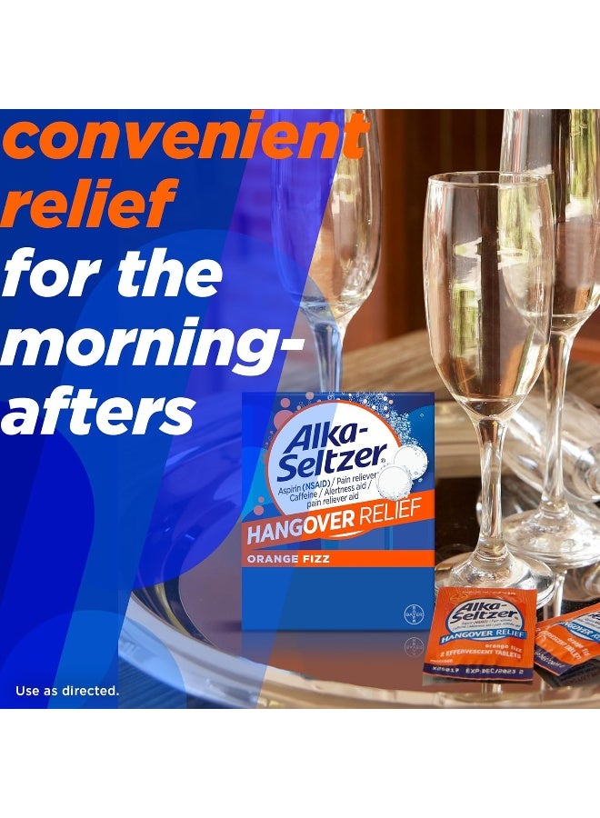 Alka-Seltzer Hangover Relief Tablets, Fast Relief Starts In About 15 Minutes for Headaches, Body Aches & Mental Fatigue, Bachelorette Party & Bachelor Party Packs 60 Count (3 Boxes, 20 Tablets Each) - Image 5