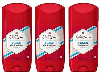 Old Spice Aluminum Free Deodorant for Men High Endurance Fresh Long Lasting Stick Robust Greens Scent 3 Oz Pack of 3 - Image 1