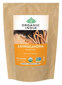 Organic India Ashwagandha Bulk Herb Powder, 1 Pound View On Noon  - Image 1