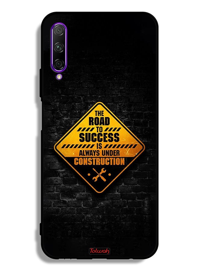 Tolwak Huawei Y9s Protective Case Cover The Road To Success Is Always Under Construction - Image 2