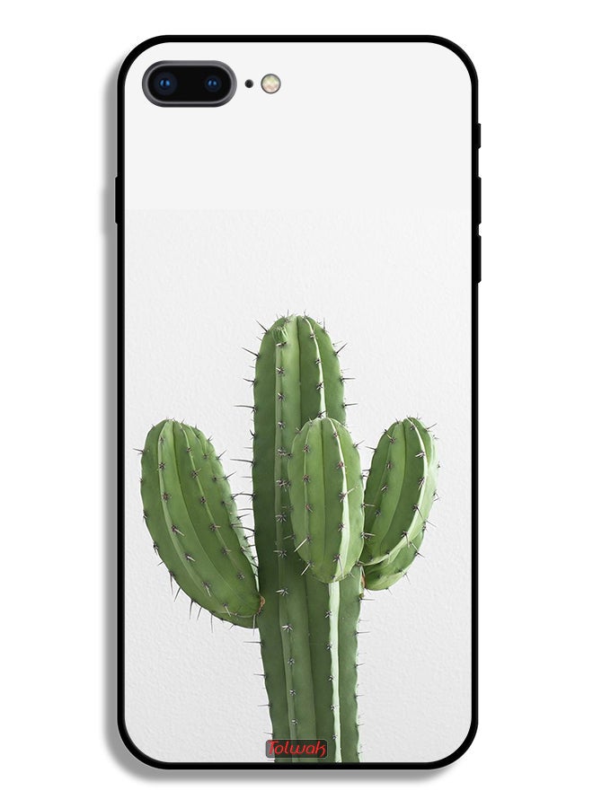 Tolwak Apple iPhone 8 Plus Protective Case Cactus Plant - Image 2