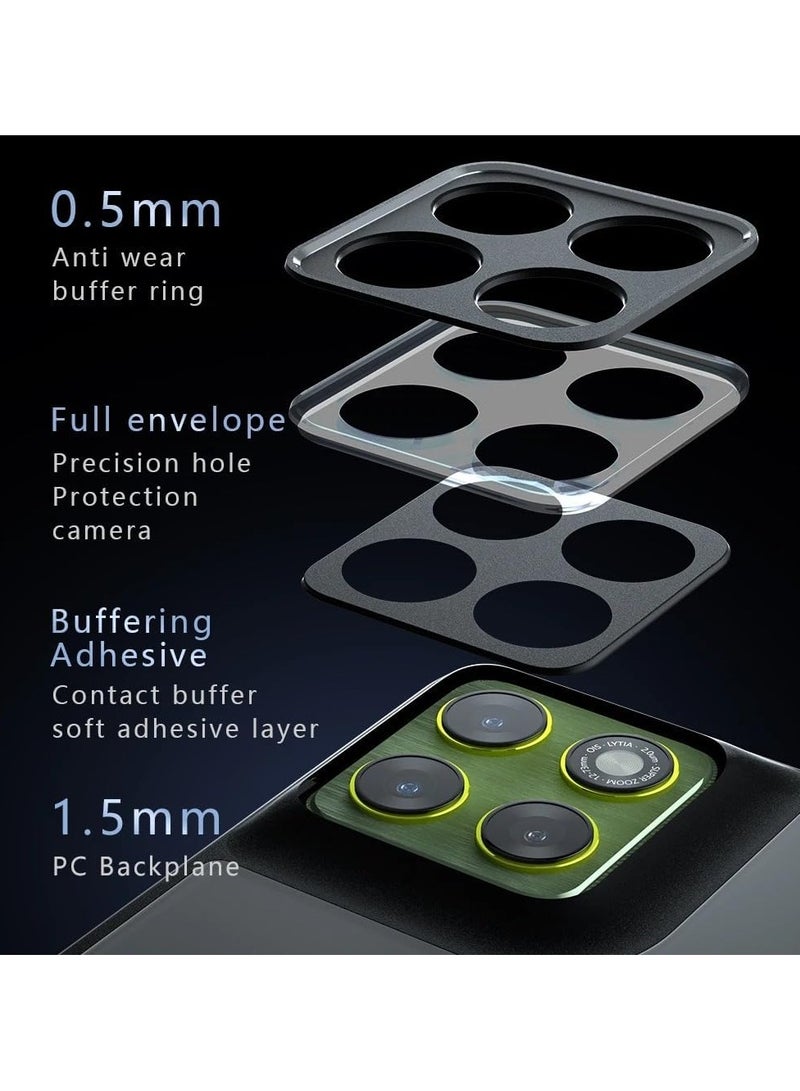 عام غطاء متوافق مع Motorola Edge 70 - حافظة شفافة عاتمة لطيفة على البشرة مع حماية إيرباج، غطاء مضاد للاصفرار من PC + TPU مقاوم للصدمات - Image 4