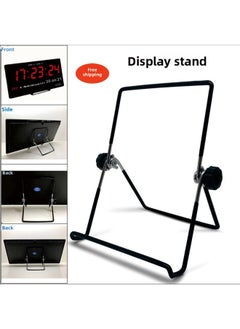 Generic Display Screen Bracket 14 Inch 15.6 Inch Portable Point Screen Metal Screen Flat Table Calendar Rack Ornaments Rack-Color:Black-Applicable Dimensions:14-19 Inch  - Image 2