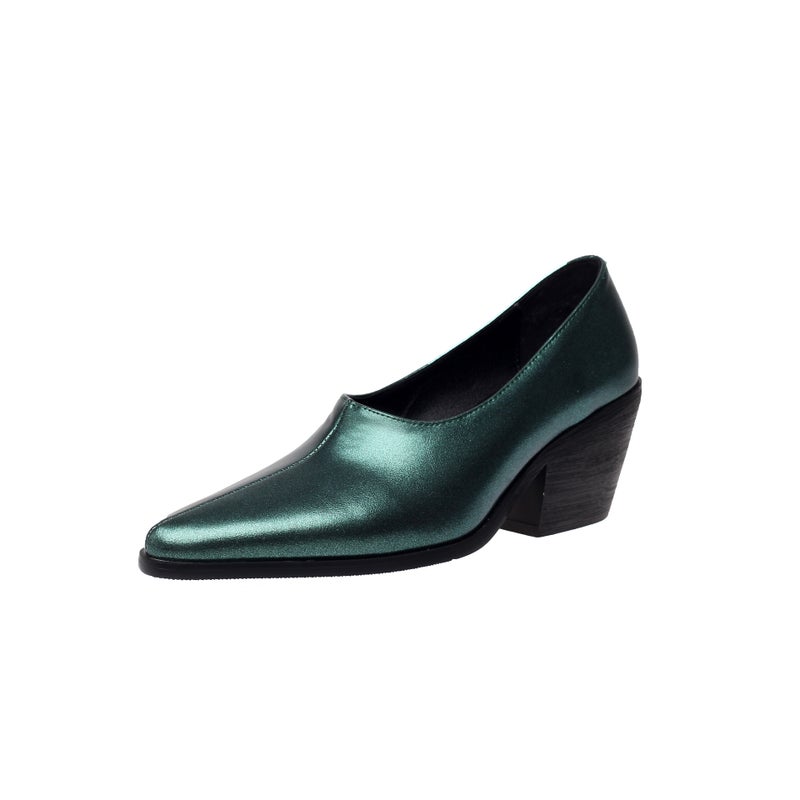 Wish Model Spring Pointed High Heels 40-46 Plus Size Thick Heel Women'S Shoes - Image 1
