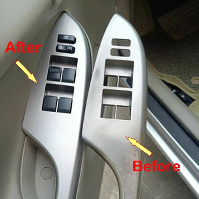 RONTCOS Left Front Window Switch Trim for Toyota Corolla - Image 5