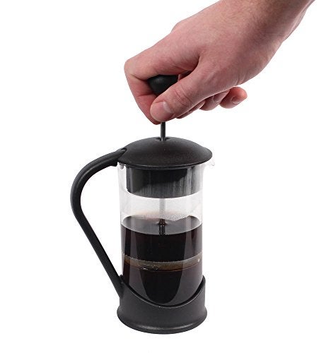 Clever Chef French Press Coffee Maker, Maximum Flavor Coffee Brewer with Superior Filtration, 2 Cup Capacity, Black - Image 4
