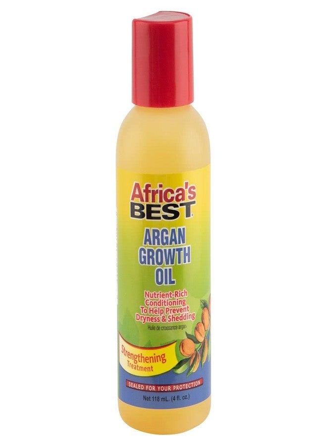 Africa's Best - Argan Growth Oil, Nutrient Rich Formula, Strengthens Hair, Stimulates Hair Growth, Conditions to Help Prevent Dryness and Shedding, 4oz Bottle