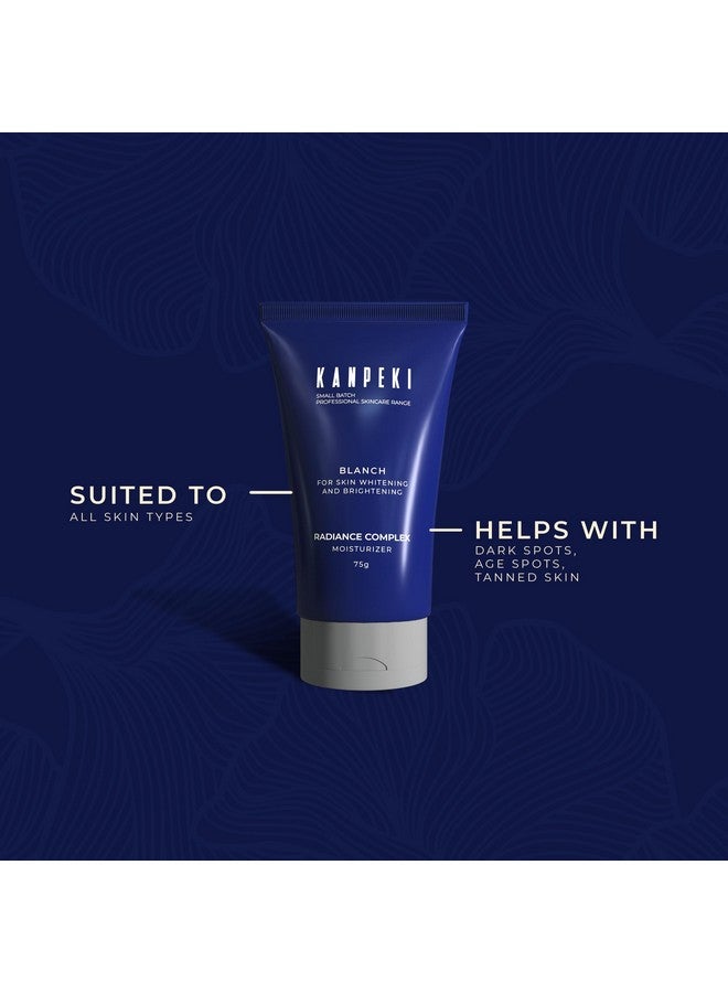 KANPEKI Blanch Radiance Complex Face Moisturizer For Daily Use Removes Dark Spots Age Spots Tanning Dull & Pigmented Skin Smooth & Glowing Skin All Skin Types - Image 2